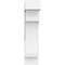 Ekena Millwork Standard Legacy Architectural Grade PVC Bracket With Block Ends, 5"W x 16"D x 22"H BKTP05X16X22LEC05 - alternate 4